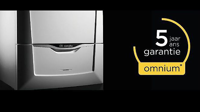 5 ans de garantie omnium sur la Remeha Calenta