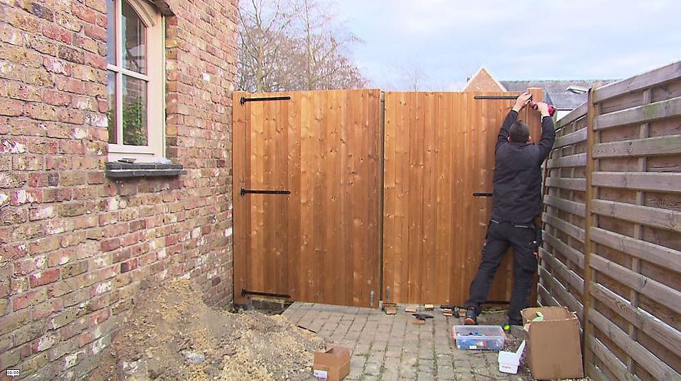 Maak zelf een duurzame tuinpoort