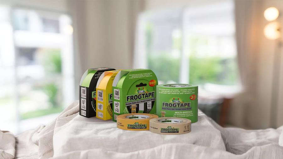 FrogTape maakt intrede op Belgische markt