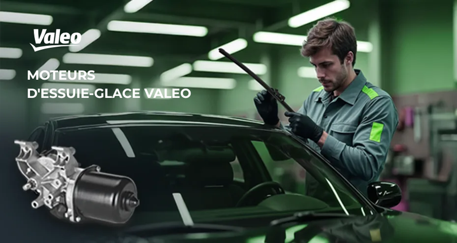 Prêts à affronter la pluie grâce aux moteurs d'essuie-glaces Valeo