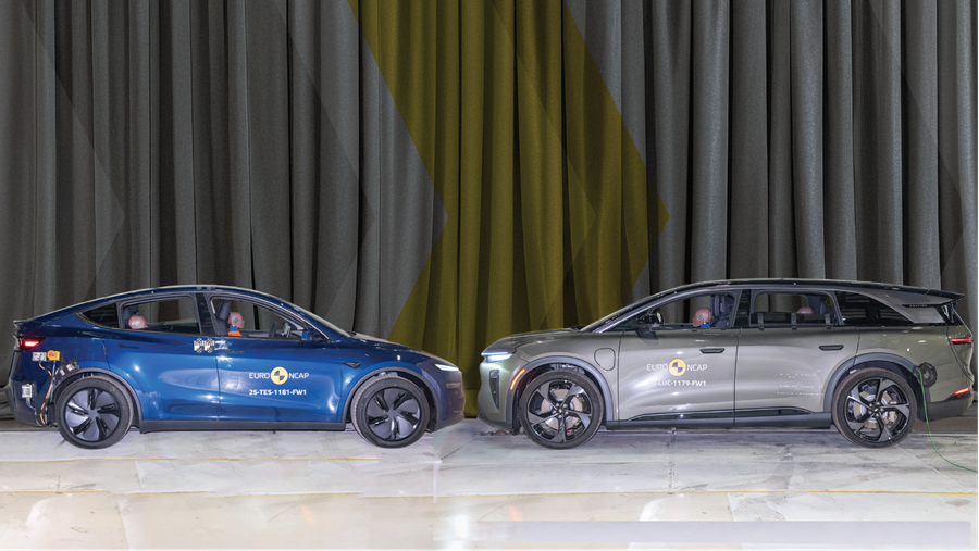 Euro NCAP teste 23 voitures: 18 obtiennent cinq étoiles