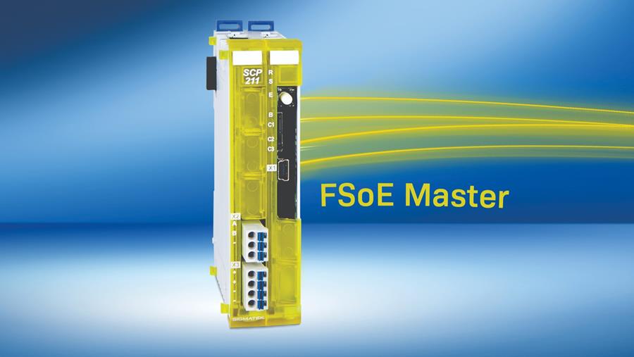 Module de sécurité SCP 211 maître pour FSoE