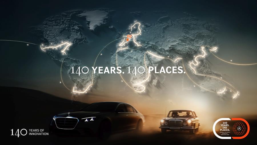 Mercedes-Benz célèbre 140 ans d’innovation avec un programme mondial